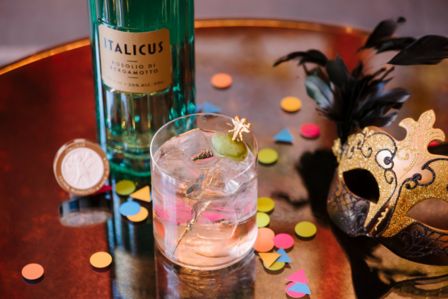 RUGANTINO SI TRASFORMA NEL COCKTAIL DI CARNEVALE CON ITALICUS® ROSOLIO DI BERGAMOTTO
