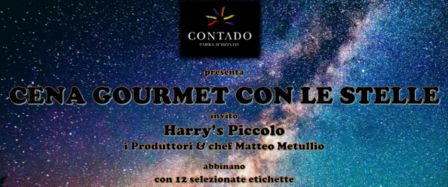 I vignaioli de Il Contado e i piatti bistellati dell'Harry's Piccolo