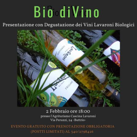 Vini biologici Lavaroni. Appuntamento per scoprirli