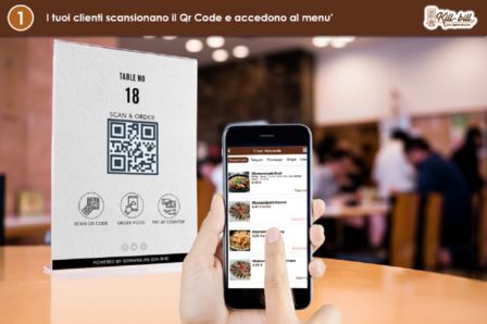 Ristoranti: arriva Kill-Bill, app anti contagio