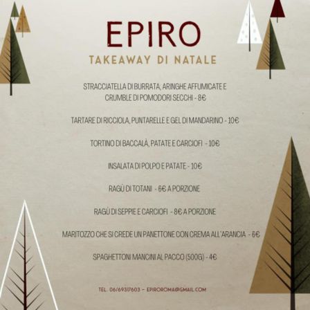 Roma: i migliori ristoranti per ordinare a domicilio a Natale
