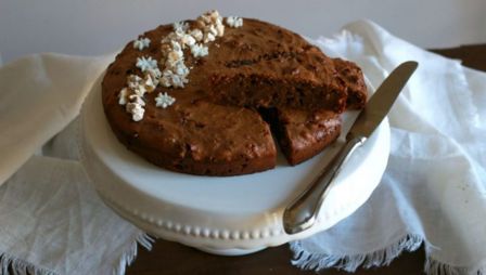 Torta cioccolato e torrone