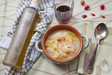 Riso in brodo con cavolo verza
