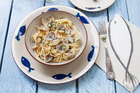 Ricetta Spaghetti alle vongole veraci