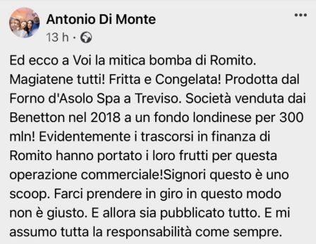 Bomba Temporary di Niko Romito: vergogna o geniale colpo di marketing?