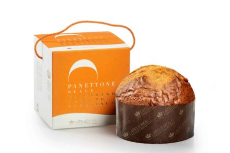 Ottimo il panettone al mandarino del 2 stelle Michelin Antica Corona Reale